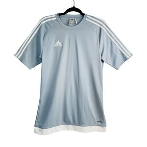 Adidas ClimaLite Athletic T-Shirt Jersey Activewear‎ Number 15 Gray